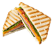 Mozza Club Sandwich